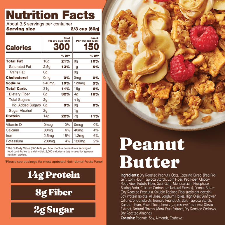 Peanut Butter Granola - Active Ready