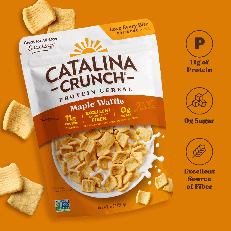 Maple Waffle Cereal - Clean Style