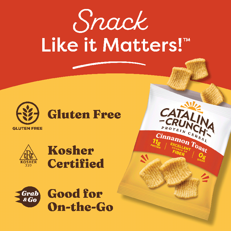 Cinnamon Toast Snack Size Cereal Multipack - Clean Style