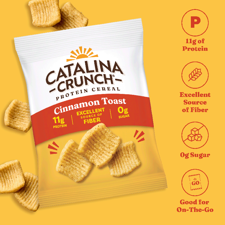 Cinnamon Toast Snack Size Cereal Multipack - Clean Style