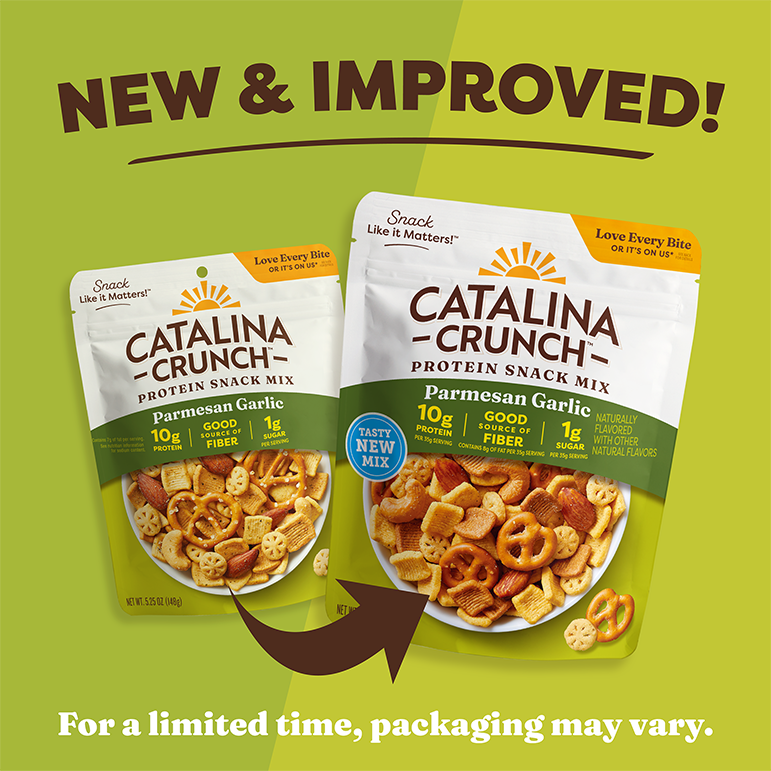 Parmesan Garlic Snack Mix - Fresh Ready