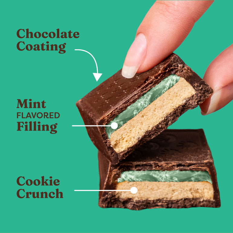 Mint Chocolate Cookie Bars - Easy Choice