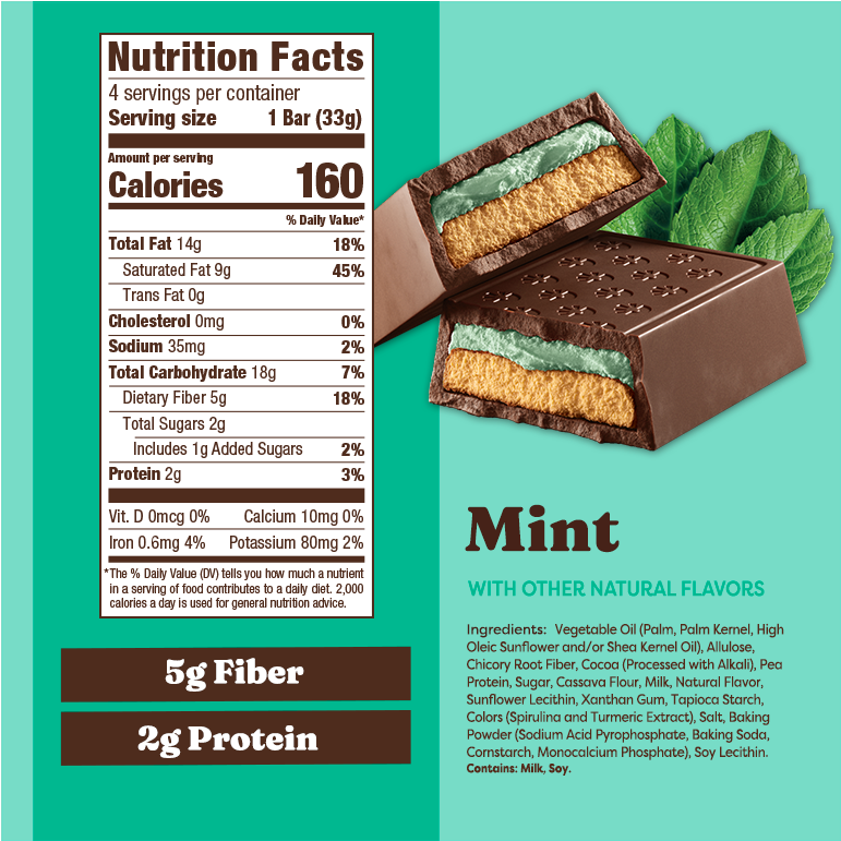 Mint Chocolate Cookie Bars - Easy Choice