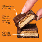 Peanut Butter Chocolate Cookie Bars - Bright Touch