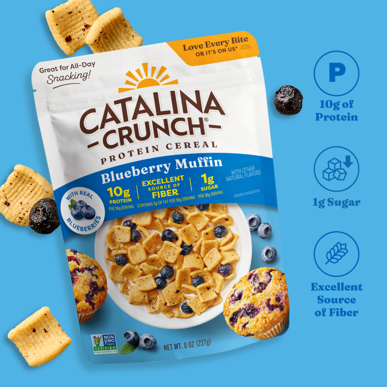 Blueberry Muffin with Blueberries Cereal - Premium Choice