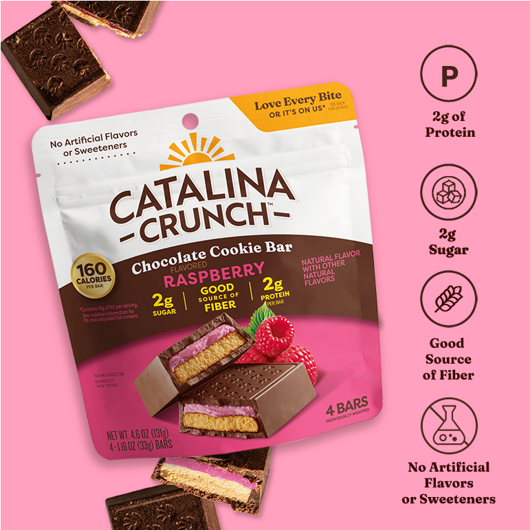 Raspberry Chocolate Cookie Bars - Active Ready