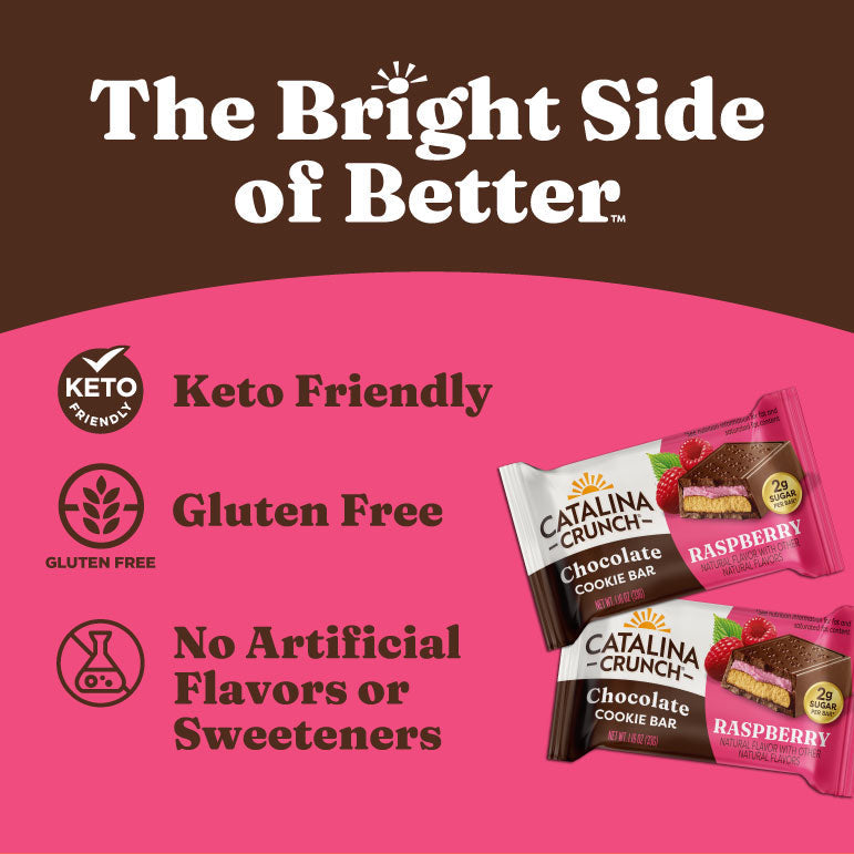 Raspberry Chocolate Cookie Bars - Active Ready