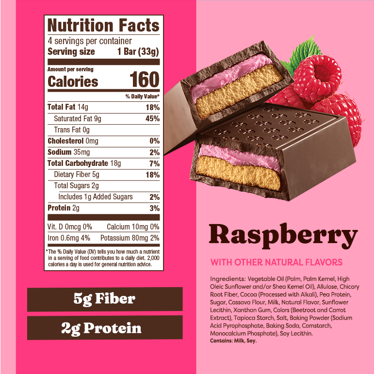 Raspberry Chocolate Cookie Bars - Active Ready