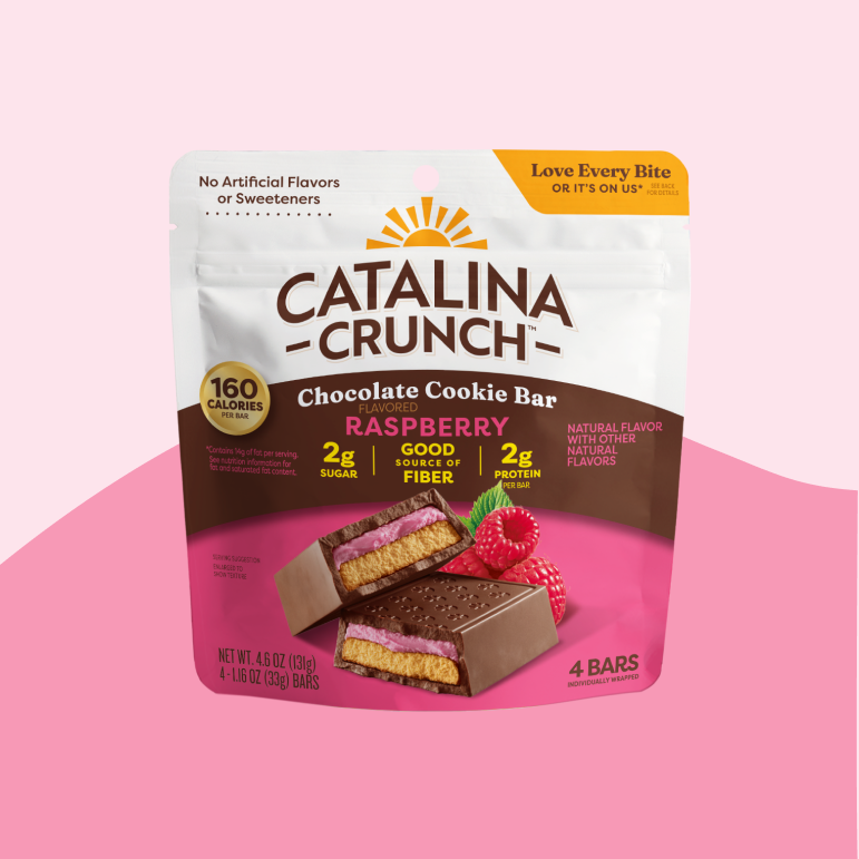 Raspberry Chocolate Cookie Bars - Calm Expressive Bar Assortment