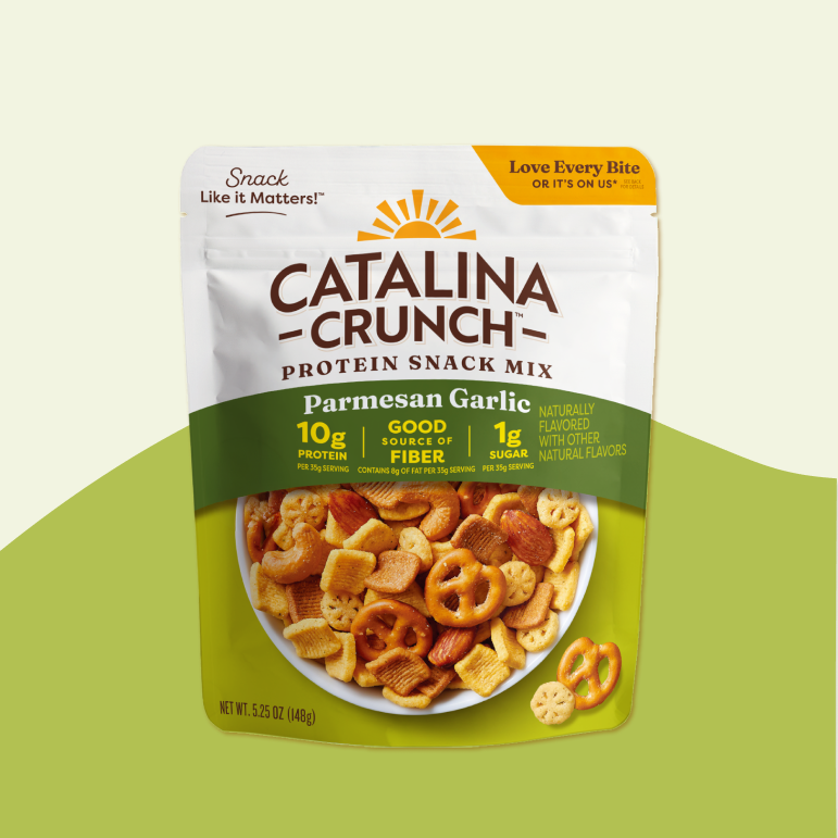 Parmesan Garlic Snack Mix - Clean Lifestyle Mix Assortment