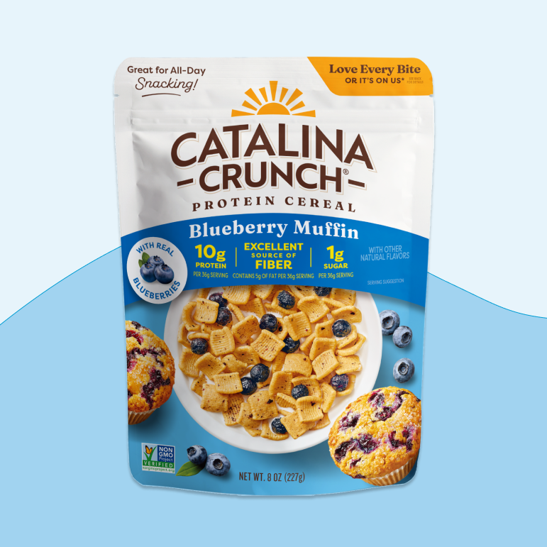Blueberry Muffin with Blueberries Cereal - Clean Lifestyle Cereal Assortment